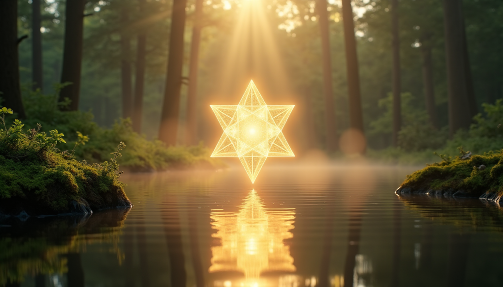 Merkaba symbole sacré