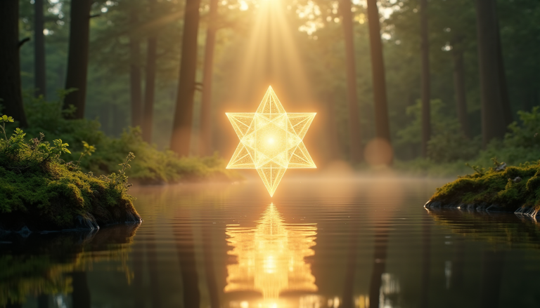 Merkaba symbole sacré